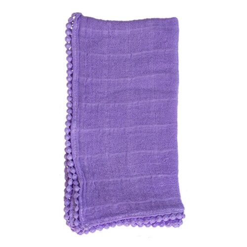 Gause Pompón Lavanda
