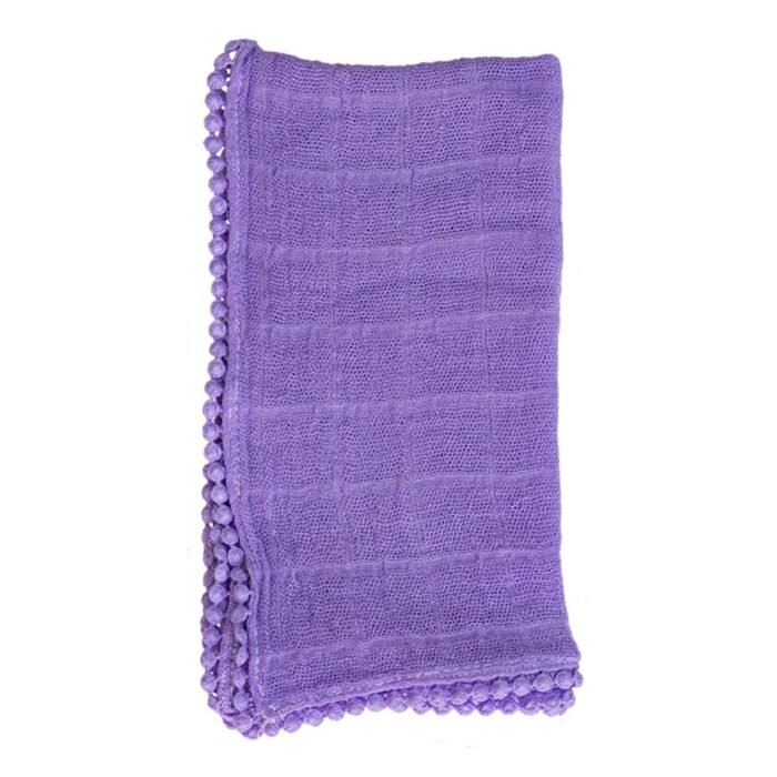 Gause Pompón Lavanda