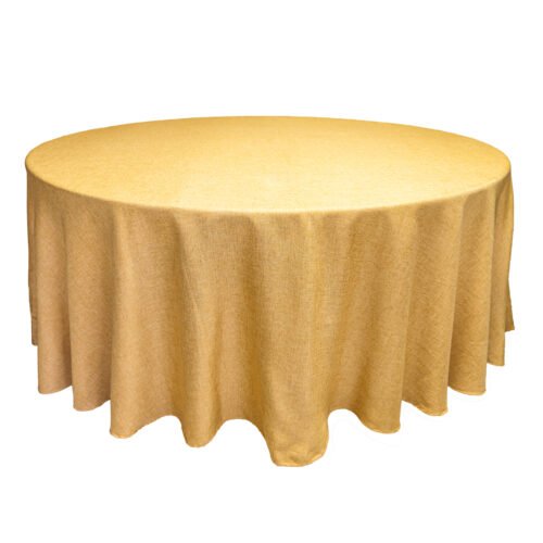 Mantel Redondo Mostaza