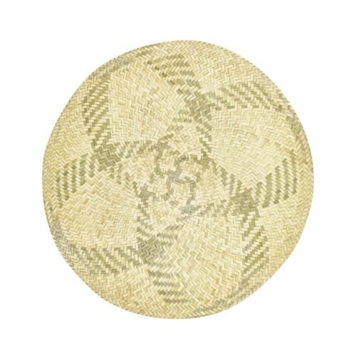 Plato Base Mixteca Palma Natural
