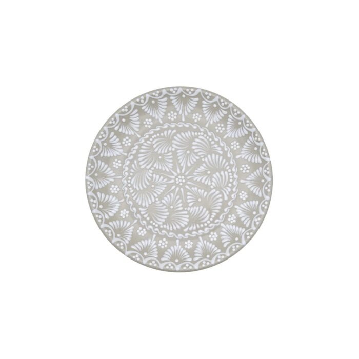 Plato Postre Talavera Ivory