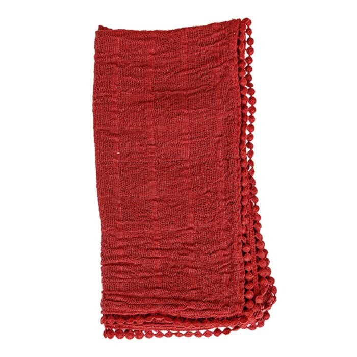 Gause Pompón Rojo
