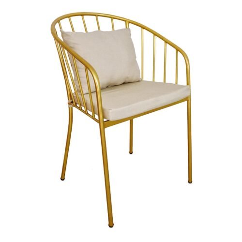 Chloé Gold Cojines Ivory