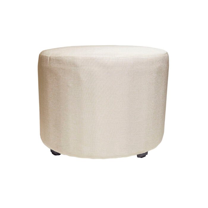 Taburete Chico Redondo Ivory