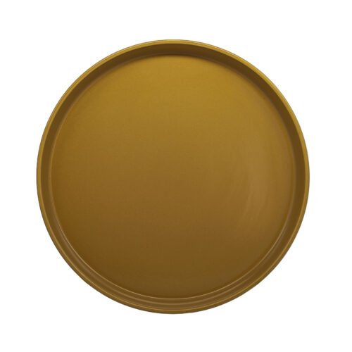Plato Base Mediterráneo Mostaza