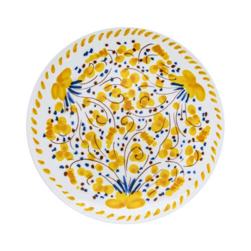 Plato Base Estefanía Amarillo
